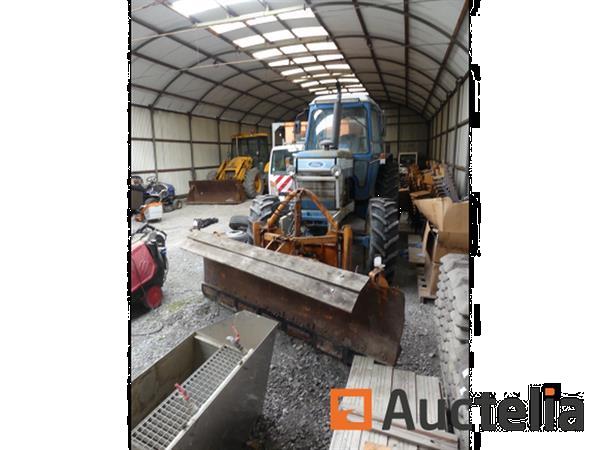 Grote foto ford 6710 sneeuwploeg tractor agrarisch tractoren