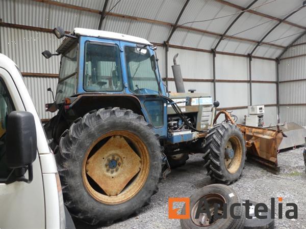 Grote foto ford 6710 sneeuwploeg tractor agrarisch tractoren