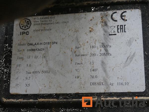 Grote foto zaman galax h hogedrukreiniger d1813p4 doe het zelf en verbouw onderdelen en accessoires