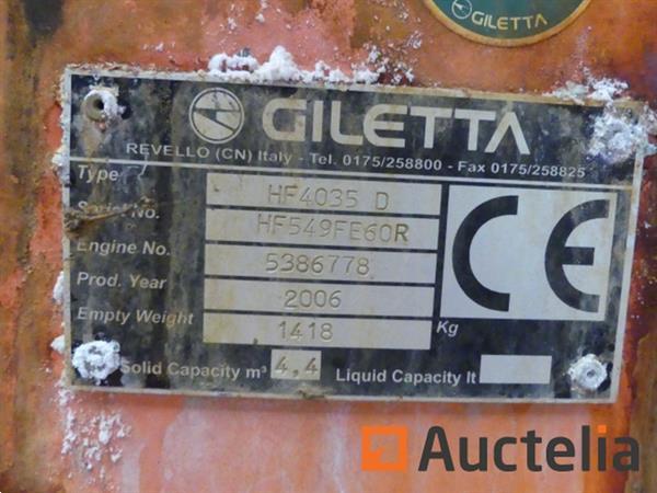 Grote foto giletta vrachtwagen zoutstrooier hf4035d doe het zelf en verbouw afvalverwerking