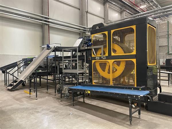 Grote foto tarend rcd roterende dozenlediger voor fruit in dozen van 40 60 cm breed compleet met rolleninspec agrarisch tuinbouw