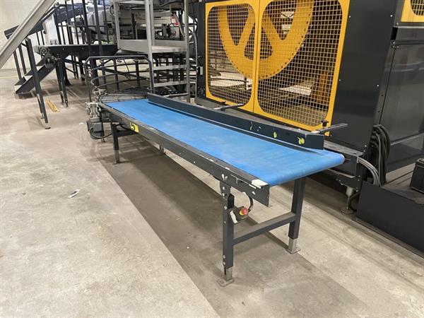 Grote foto tarend rcd roterende dozenlediger voor fruit in dozen van 40 60 cm breed compleet met rolleninspec agrarisch tuinbouw
