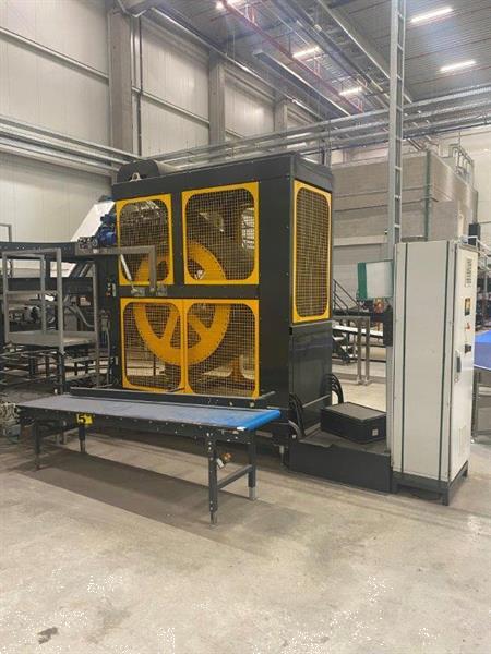Grote foto tarend rcd roterende dozenlediger voor fruit in dozen van 40 60 cm breed compleet met rolleninspec agrarisch tuinbouw