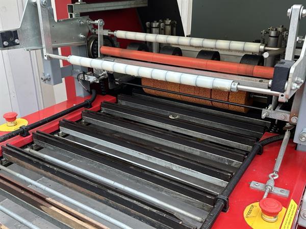 Grote foto aweta sk1 komkommersealmachine met toevoerband agrarisch tuinbouw