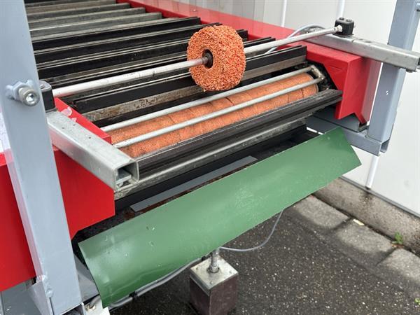 Grote foto aweta sk1 komkommersealmachine met toevoerband agrarisch tuinbouw