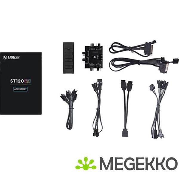Grote foto lian li st120 rgb pwm fans 3 pack black computers en software overige computers en software