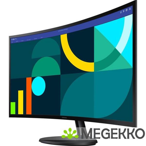 Grote foto samsung essential s3 ls27d360gauxen 27 full hd 100hz curved va monitor computers en software overige computers en software