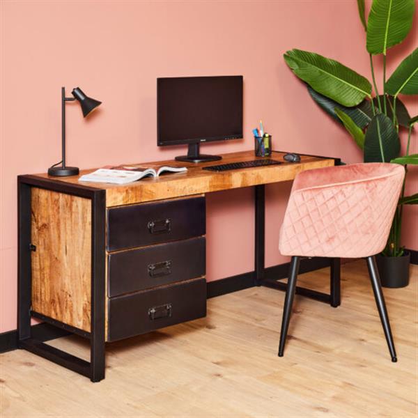 Grote foto bureau bas 3 lades 145x58x74 cm huis en inrichting stoelen
