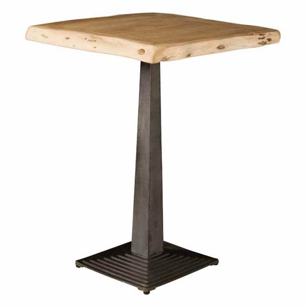 Grote foto bartafel bistro 80 cm acacia hout huis en inrichting eettafels