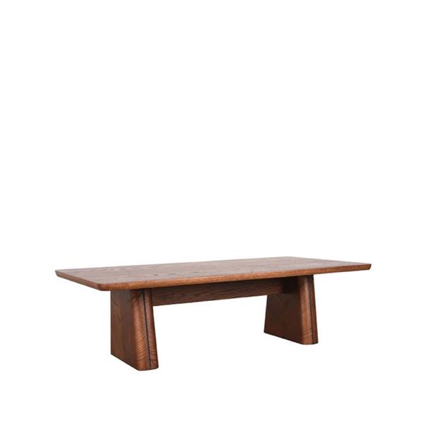 Grote foto salontafel jule 140x70x40 cm walnoot eikenhout huis en inrichting eettafels