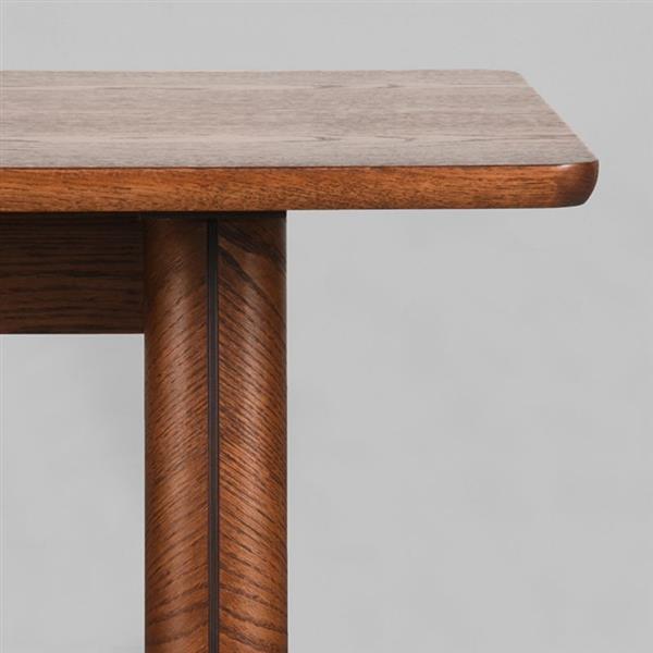 Grote foto salontafel jule 140x70x40 cm walnoot eikenhout huis en inrichting eettafels