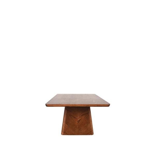Grote foto salontafel jule 140x70x40 cm walnoot eikenhout huis en inrichting eettafels