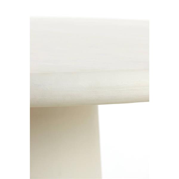 Grote foto eettafel 140x76 cm kulona cr me rond light living huis en inrichting eettafels