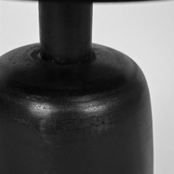 Grote foto bijzettafel wink 50x50x35 cm zwart metaal huis en inrichting eettafels