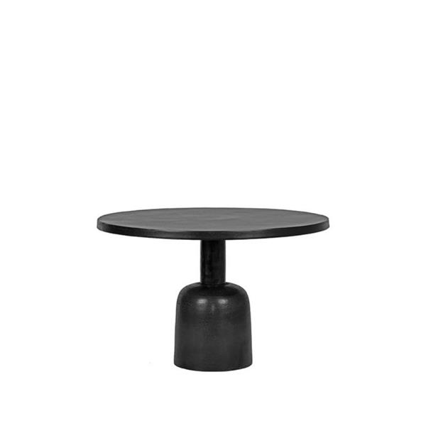Grote foto salontafel wink 70x70x45 cm zwart metaal huis en inrichting eettafels