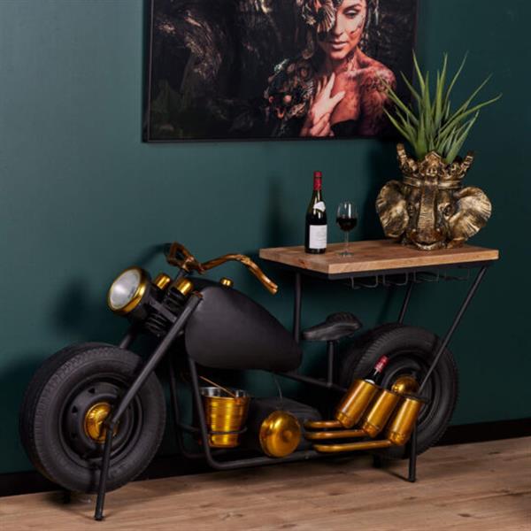 Grote foto industri le motor harley 175x43x84 cm huis en inrichting eettafels