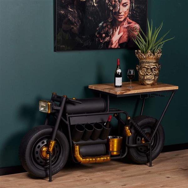 Grote foto motor industrieel huis en inrichting eettafels