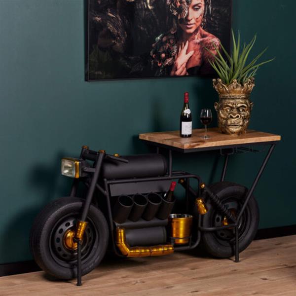 Grote foto motor industrieel huis en inrichting eettafels