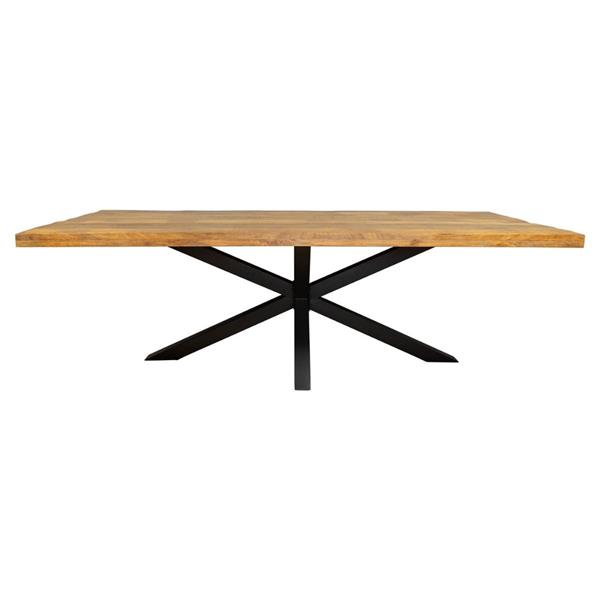 Grote foto eetkamertafel denver rechthoek matrixpoot 200 cm huis en inrichting eettafels