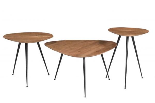 Grote foto salontafel brix loua set van 3 huis en inrichting eettafels