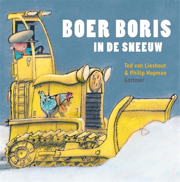 Grote foto boer boris in de sneeuw boer boris boeken jeugd 13 jaar en ouder