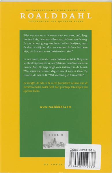 Grote foto de giraffe de peli en ik de fantastische bibliotheek van roald dahl 8 boeken jeugd 13 jaar en ouder
