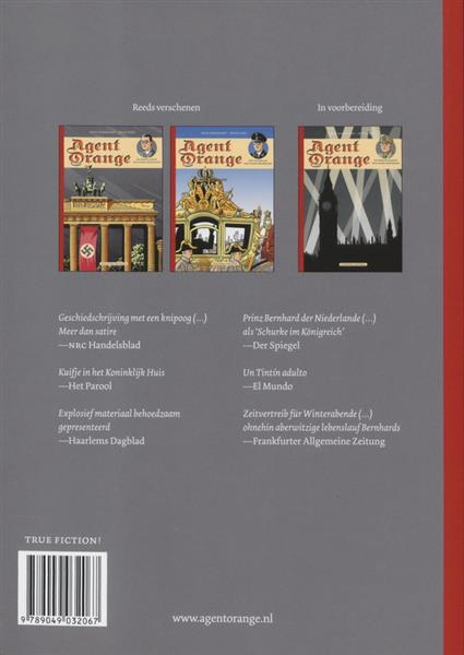 Grote foto agent orange omnibus bevat de jonge jaren van prins bernhard het huwelijk van prins bernhard boeken stripboeken