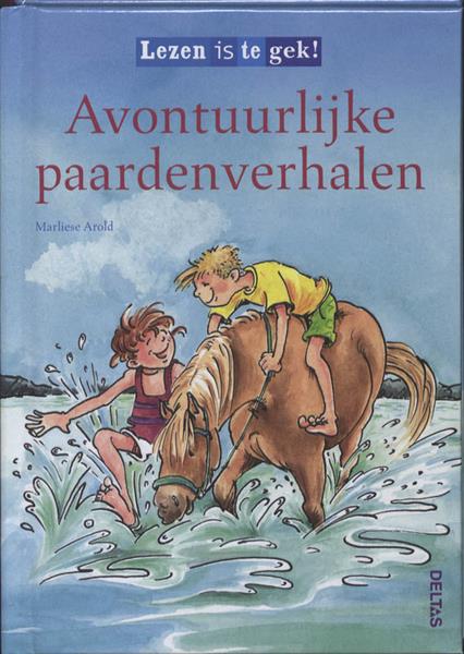 Grote foto lezen is te gek avontuurlijke paardenverhalen lezen is te gek boeken jeugd 13 jaar en ouder