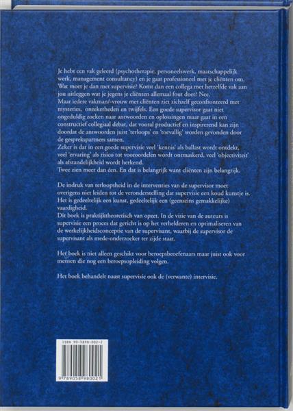 Grote foto handboek supervisie en intervisie boeken studieboeken