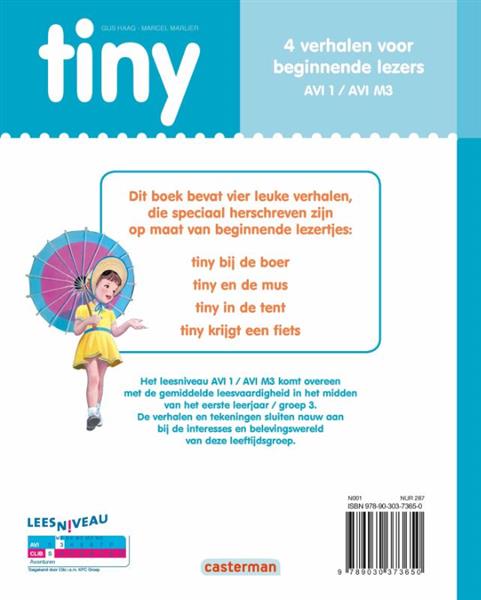 Grote foto tiny avi 1 m3 tiny leren lezen avi 5 boeken jeugd 13 jaar en ouder