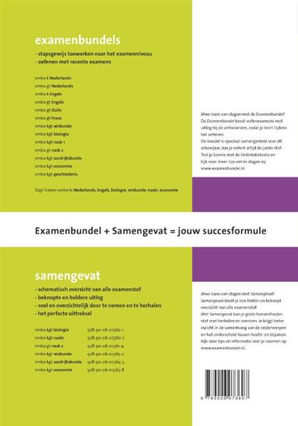 Grote foto samengevat nask 1 vmbo kgt boeken overige boeken