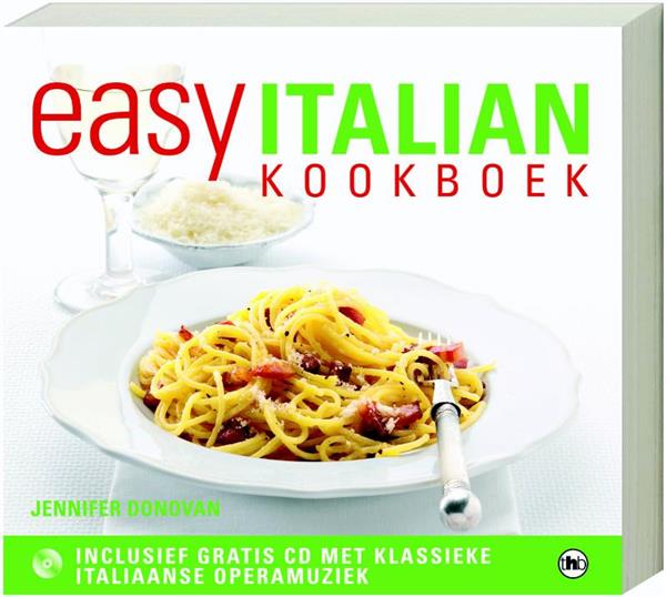 Grote foto easy italian kookboek met cd boeken kookboeken