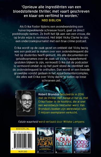 Grote foto fatale waarheid erika foster 7 boeken thrillers