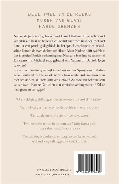 Grote foto harde grenzen muren van glas boeken overige boeken