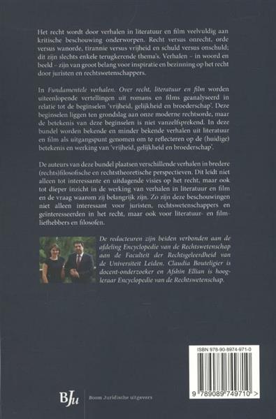 Grote foto fundamentele verhalen over recht literatuur en film boeken wetenschap