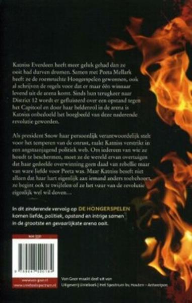 Grote foto vlammen de hongerspelen 2 boeken thrillers