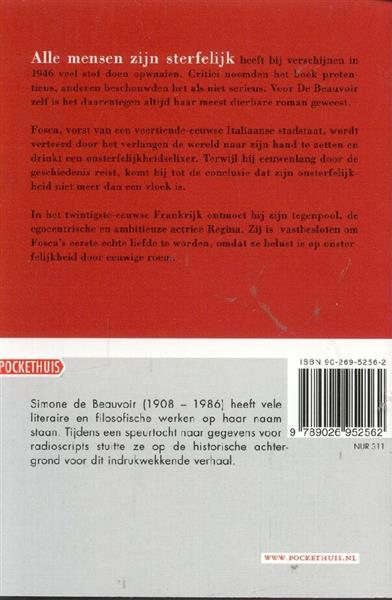 Grote foto alle mensen zijn sterfelijk pockethuis boeken overige boeken