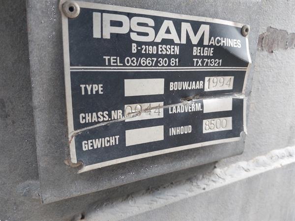 Grote foto ipsam 8500 liter mesttank met jako 480 zodebemester agrarisch mesttanks