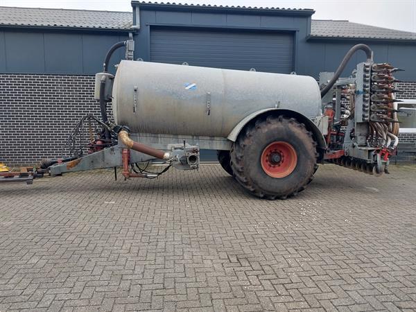 Grote foto ipsam 8500 liter mesttank met jako 480 zodebemester agrarisch mesttanks