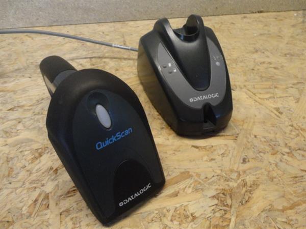 Grote foto datalogic quickscan m2 1d wireless barcode scanner usb computers en software scanners