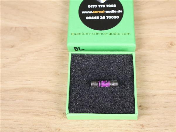Grote foto qsa quantum science audio purple highend audio fuse 5x20mm slow blow 3.15a 250v audio tv en foto algemeen