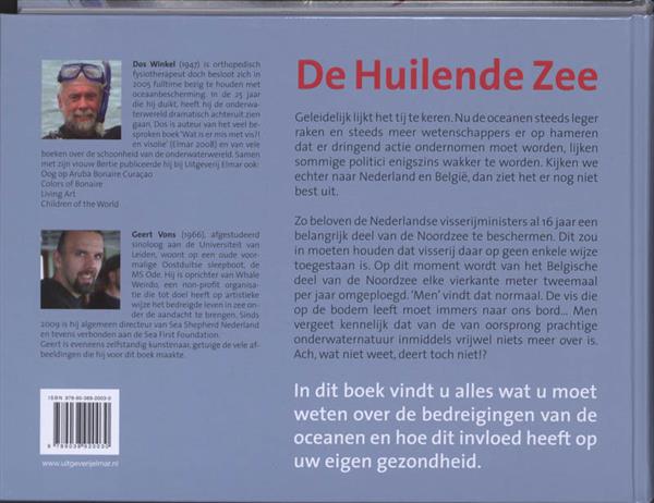 Grote foto de huilende zee boeken wetenschap