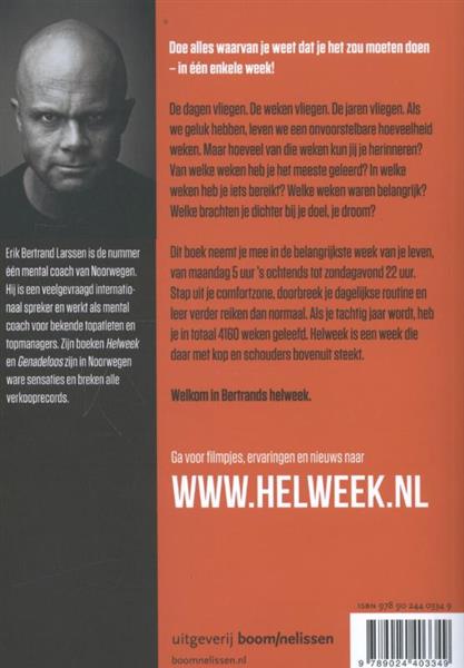 Grote foto helweek boeken hobby en vrije tijd