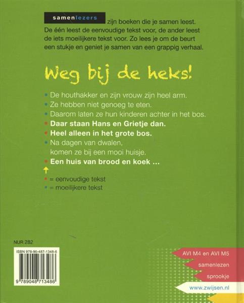 Grote foto weg bij de heks samenlezers boeken jeugd 13 jaar en ouder