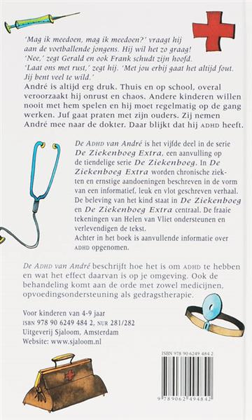 Grote foto de adhd van andr de ziekenboeg extra 5 boeken jeugd 13 jaar en ouder