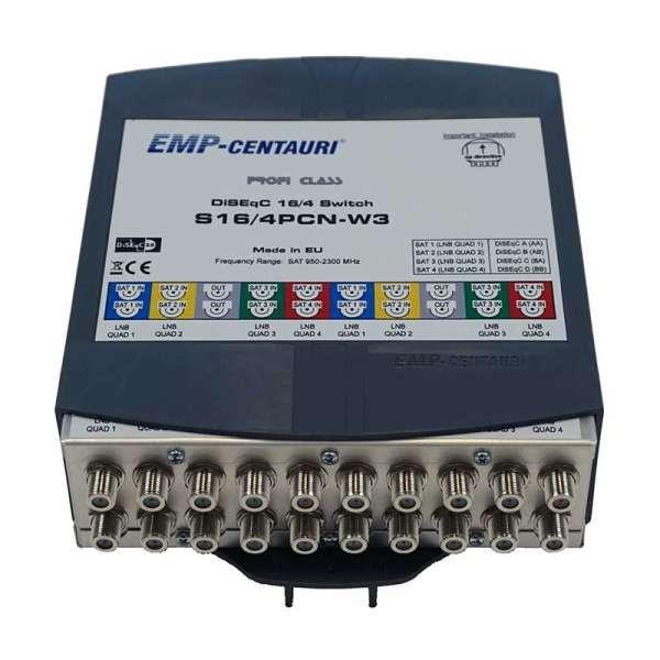 Grote foto emp diseqc 4 x 4 switch 4 satellietposties voor 4 gebruikers computers en software netwerkkaarten routers en switches