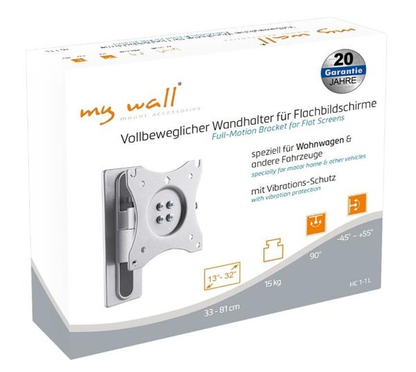 Grote foto my wall hc1 1l tv beugel 13 32 15kg 8cm huis en inrichting overige