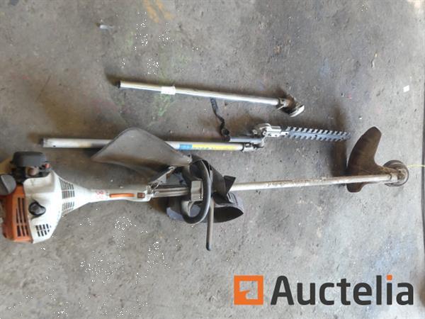 Grote foto bosmaaier met verlengstuk voor heggenschaar stihl fs55r tuin en terras overige tuin en terras
