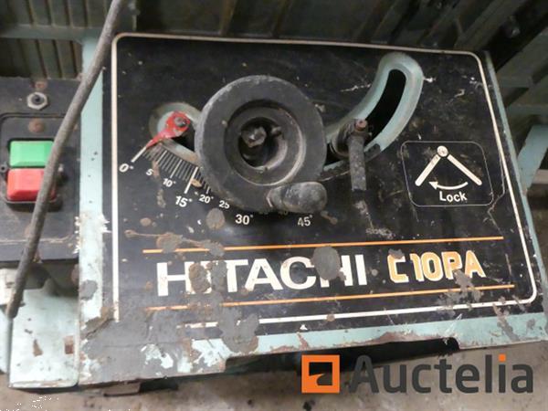 Grote foto hitachi c10pa doe het zelf cirkelzaag doe het zelf en verbouw ijzerwaren en bevestigingsmiddelen