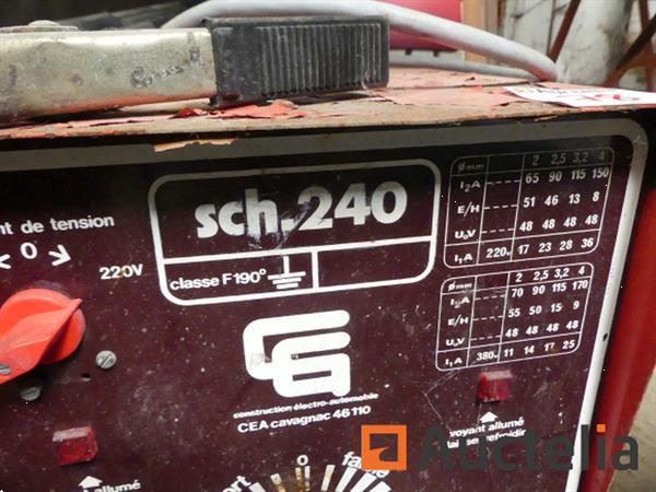 Grote foto boog lasapparaat cea cavagnac sch 240 doe het zelf en verbouw ijzerwaren en bevestigingsmiddelen